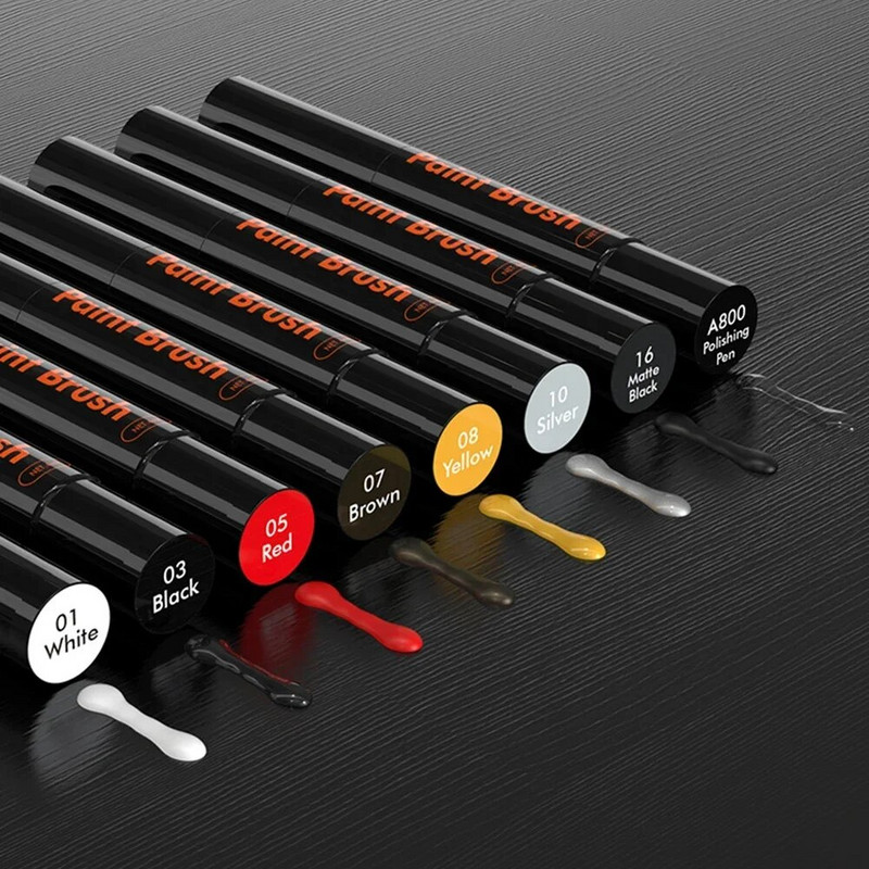 Automobilių dažų rašiklis Profesionalus netoksiškas automobilio dangos nuolatinis vandeniui atsparus remonto rašiklis, skaidrus automobilių valiklis, automatinis įbrėžimų rašiklis, atsparus vandeniui