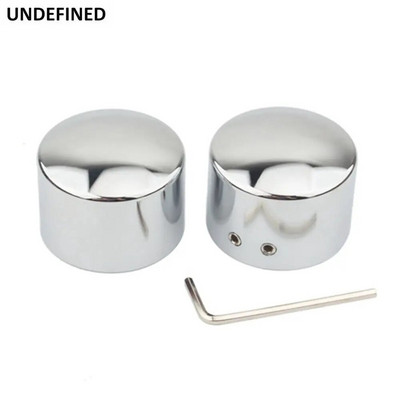 Motocikla priekšējās ass uzgriežņu vāka vāciņi, alumīnija skrūve, kas paredzēta Harley Touring Electra Glide Dyna Street Bob Fat Bob Sportster XL Softail