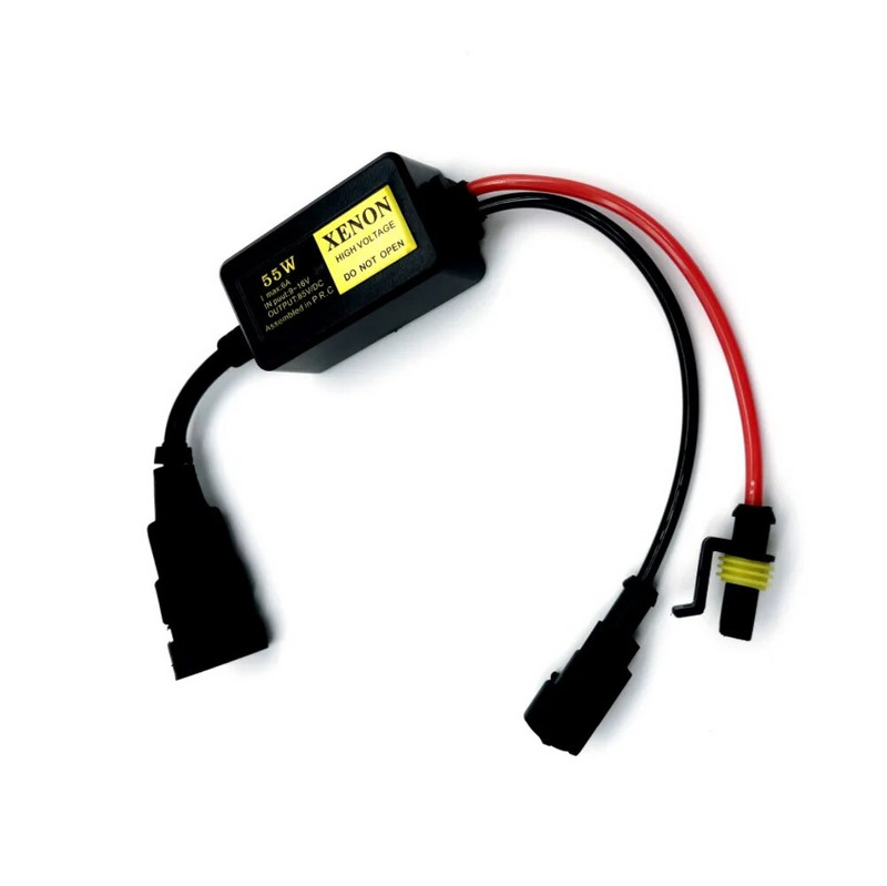 Mini HID balasts 35W 55W elektroniskās aizdedzes bloka pārveidošanas komplekts priekš H1 H3 H4 H7 H11 9005 9006 automašīnas ksenona priekšējais lukturis 12V DC