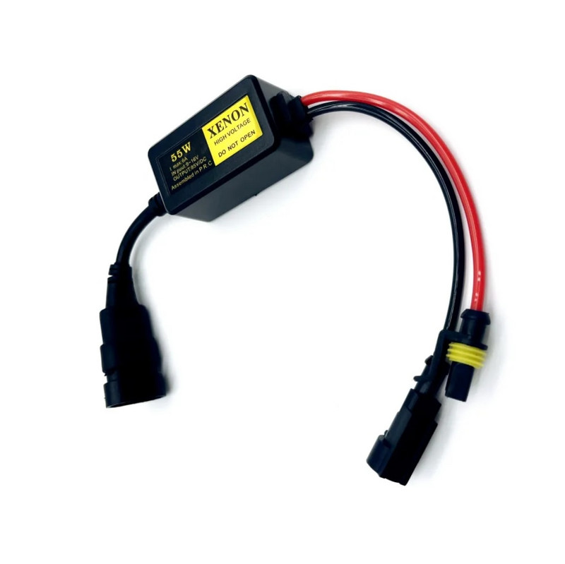 Mini HID balasts 35W 55W elektroniskās aizdedzes bloka pārveidošanas komplekts priekš H1 H3 H4 H7 H11 9005 9006 automašīnas ksenona priekšējais lukturis 12V DC