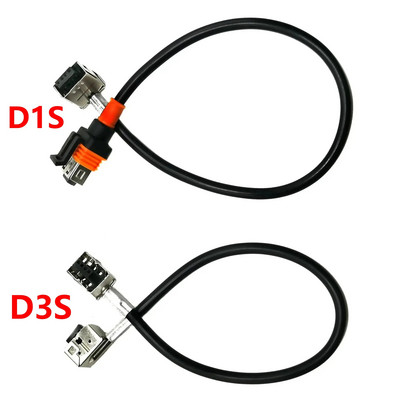 2PCS D1S D3S Adapter Relay  D1C D3C Cable For HID Xenon Ballasts Wire Connector D1C D2C D3C D4C Xenon Bulbs High Voltage