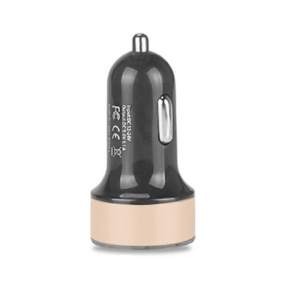 15W 3.1A automašīnas tālruņa lādētājs QC 3.0 cigarešu šķiltavas Dual USB barošanas adapteris LED displeja voltmetrs iPhone Huawei ātrai uzlādei