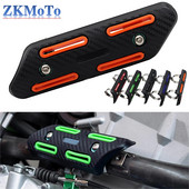 Motocikla izplūdes gāzu siltuma vairoga aizsargs ABS apvidus transportlīdzekļu motociklu izplūdes caurules aizsargapvalks siltuma vairogs dekoratīvs