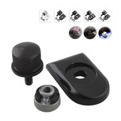 Mootorratta tagumise poritiiva istme poldi saki kruvi mutter nupu korgi kate Harley Sportster XL Dyna Bob Softail Fat Boy Touring Glide CVO jaoks