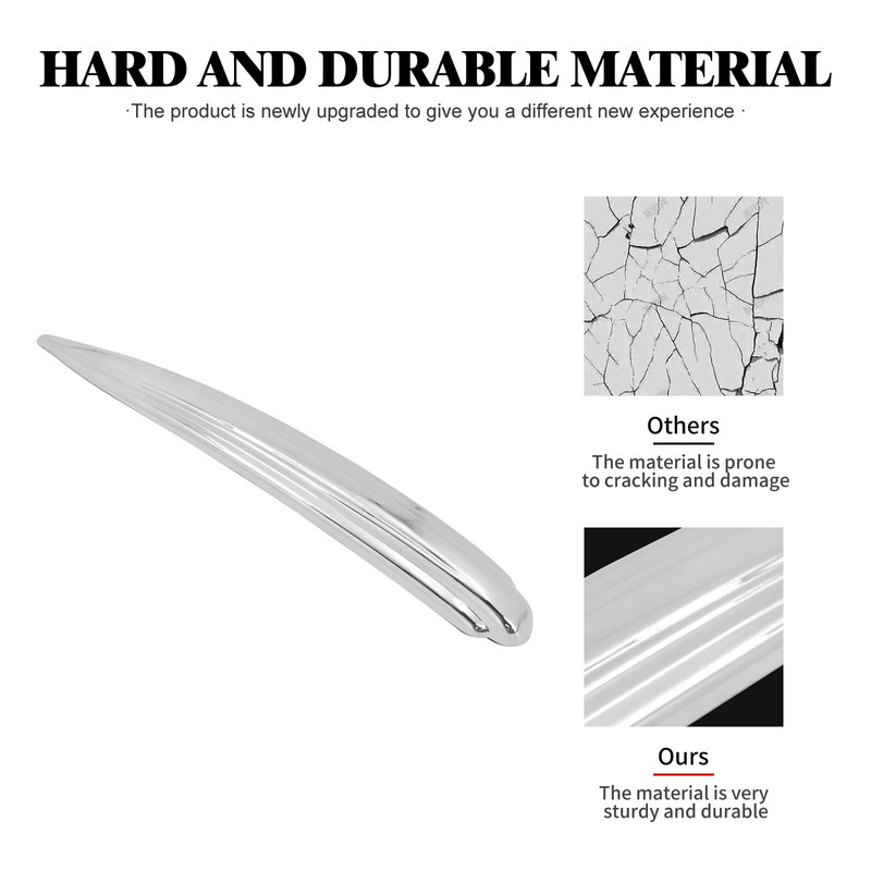 Motocikla priekšējā spārna apdare ABS plastmasas hroms Harley Touring Street Glide Road Glide 1984-2019 Softail FLDE FLHC FLHCS