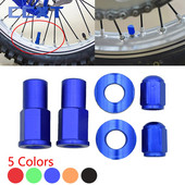 Capac supapă CNC pentru motocross Dirt Bike Jantă Piulițe de blocare Suruburi Distanțiere pentru KTM Honda Yamaha YZ250F YZ450F WR250R WR450R WR250F WR450F Piesa