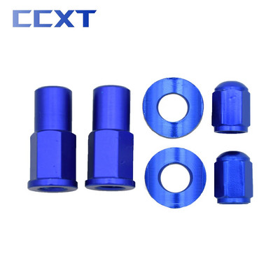 Capac supapă CNC pentru motocross Dirt Bike Jantă Piulițe de blocare Suruburi Distanțiere pentru KTM Honda Yamaha YZ250F YZ450F WR250R WR450R WR250F WR450F Piesa