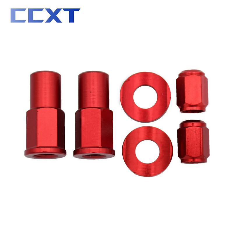 Capac supapă CNC pentru motocross Dirt Bike Jantă Piulițe de blocare Suruburi Distanțiere pentru KTM Honda Yamaha YZ250F YZ450F WR250R WR450R WR250F WR450F Piesa