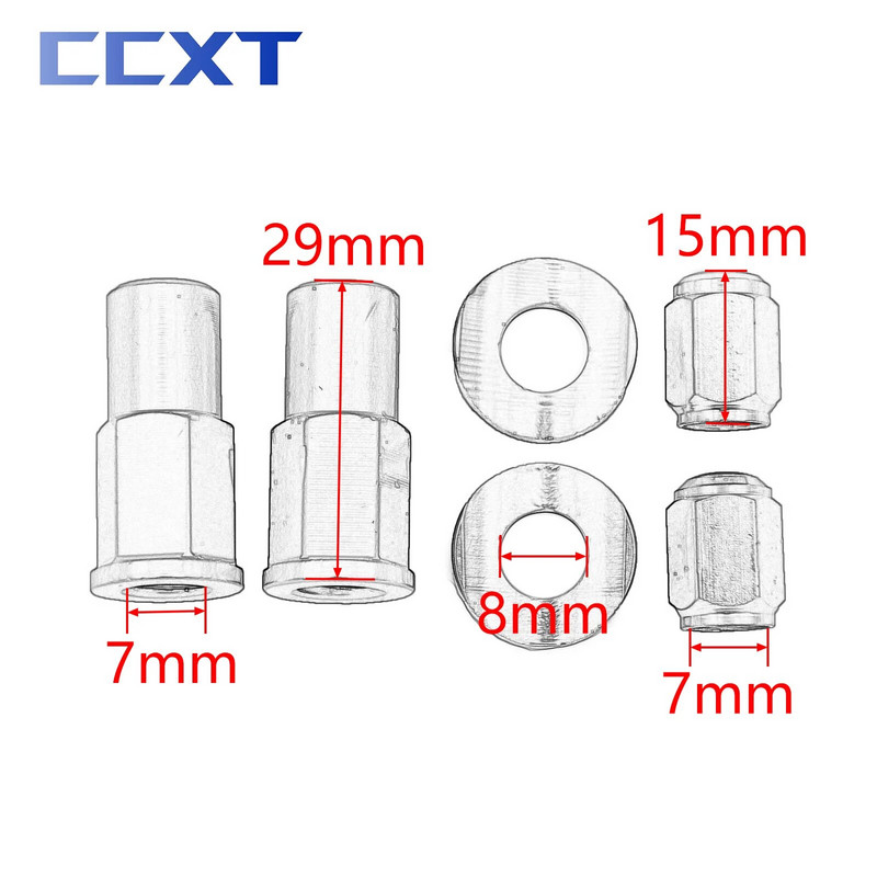 Capac supapă CNC pentru motocross Dirt Bike Jantă Piulițe de blocare Suruburi Distanțiere pentru KTM Honda Yamaha YZ250F YZ450F WR250R WR450R WR250F WR450F Piesa