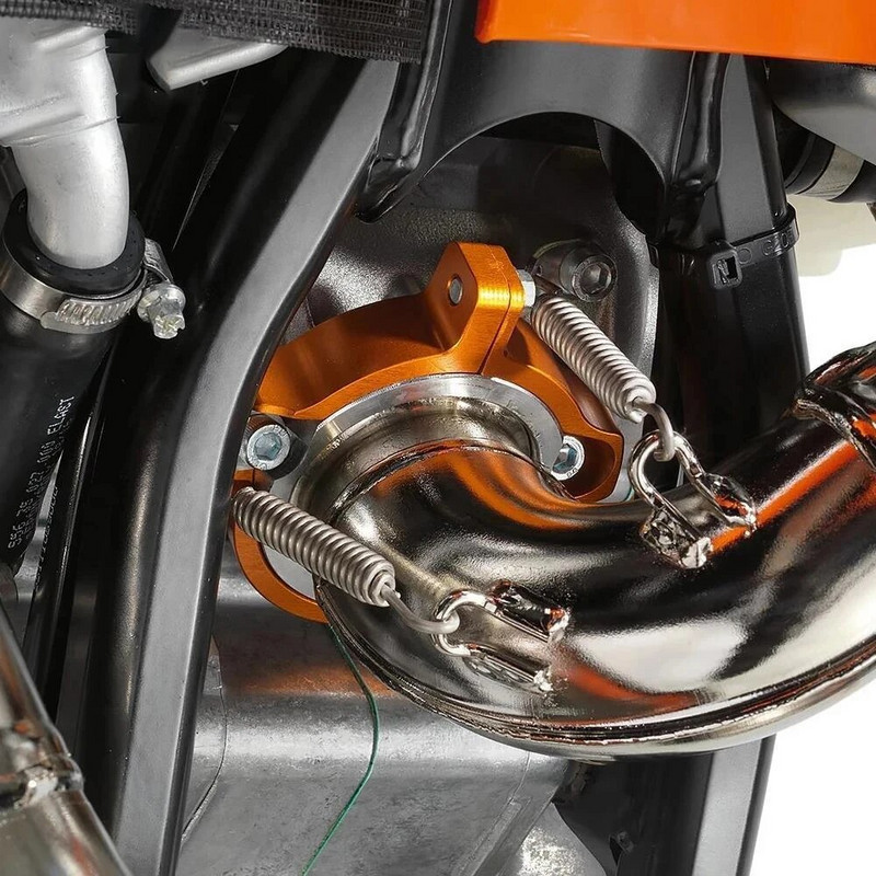 Motocikla izplūdes uzgaļa trokšņa slāpētāja caurules skavu atloku aizsargapvalks priekš 250 300 EXC XC XCW/XC-W Six Days/XC-W TPI 2017-2024