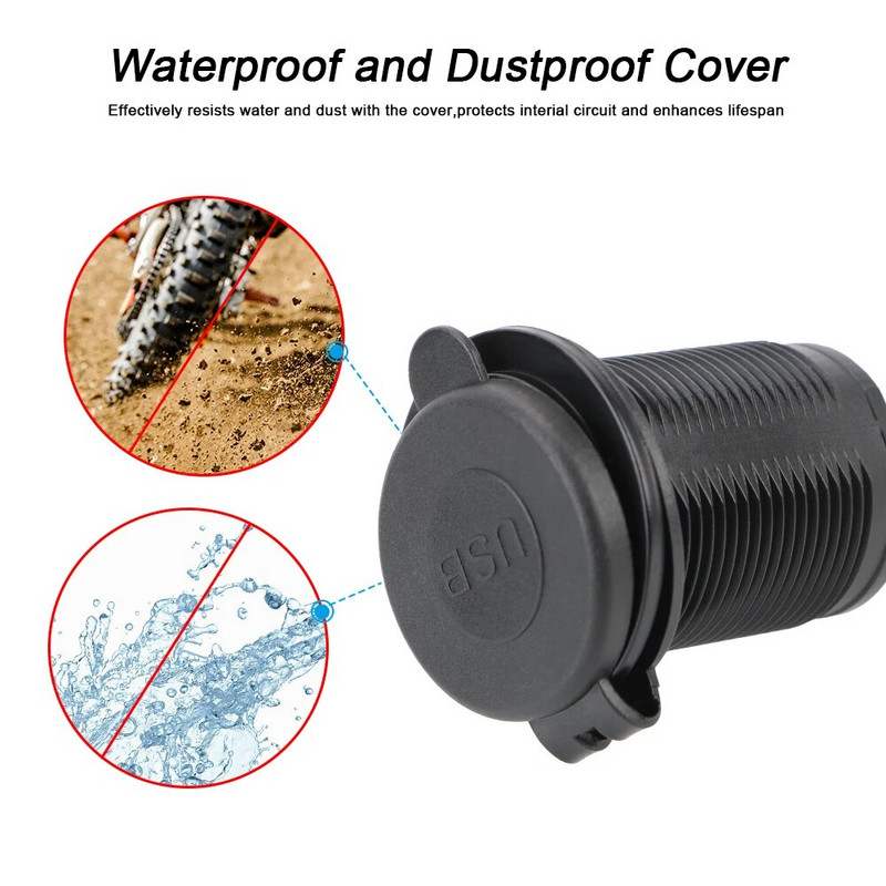 Φορτιστές 12V 24V αυτοκινήτου USB 3.0 Προσαρμογέας τροφοδοσίας για Boat Marine Caravan RV Truck Trailer Off Road 4x4 Automobile Accessories