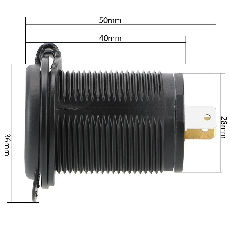Φορτιστές 12V 24V αυτοκινήτου USB 3.0 Προσαρμογέας τροφοδοσίας για Boat Marine Caravan RV Truck Trailer Off Road 4x4 Automobile Accessories