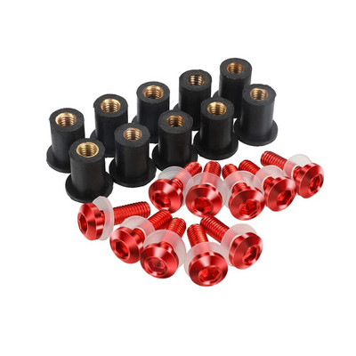 10 buc. șuruburi de parbriz M5 5mm kituri de șuruburi pentru YAMAHA T-MAX500 XP500 T-MAX530 XP530 TMAX530 TMAX 560 SX/DX/MAX TECH