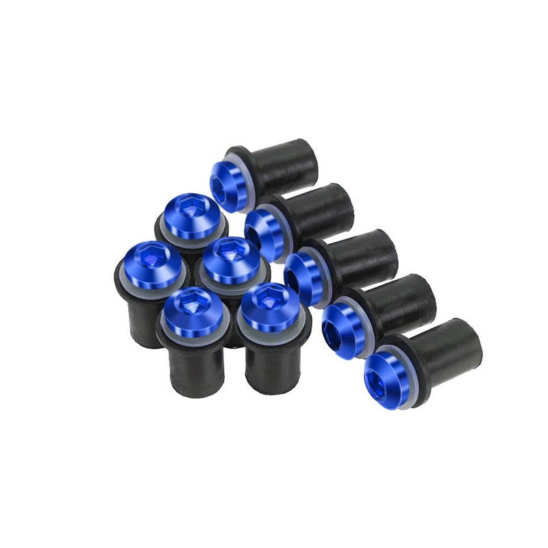 10GAB M5 5mm vējstikla vējstikla skrūvju skrūvju komplekti priekš YAMAHA T-MAX500 XP500 T-MAX530 XP530 TMAX530 TMAX 560 SX/DX/MAX TECH