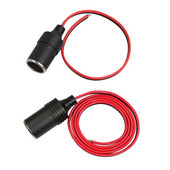 12V 10A auto sigaretisüütaja laadija kaabli pistikupesa emane pistik 30cm 100cm