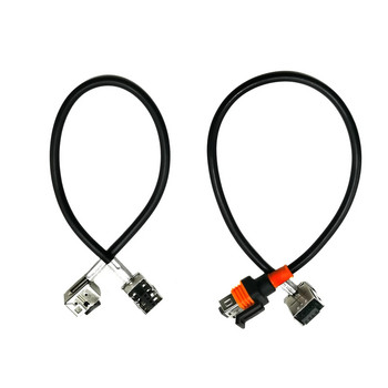 2PCS Premium 35w 55w D3S D3C d3r Xenon Socket Adapter D3S D3C D3R Xenon Wiring Cable 12V Cars HID OEM Lighting Holder Plug Play