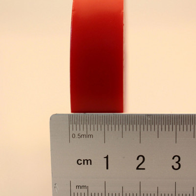 5/10/15/20mm punane läbipaistev silikoonist kahepoolne teip, kõrge tugevusega, jälgedeta kleepuvad kahepoolsed teibid auto kodukaunistamiseks