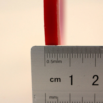 5/10/15/20mm punane läbipaistev silikoonist kahepoolne teip, kõrge tugevusega, jälgedeta kleepuvad kahepoolsed teibid auto kodukaunistamiseks