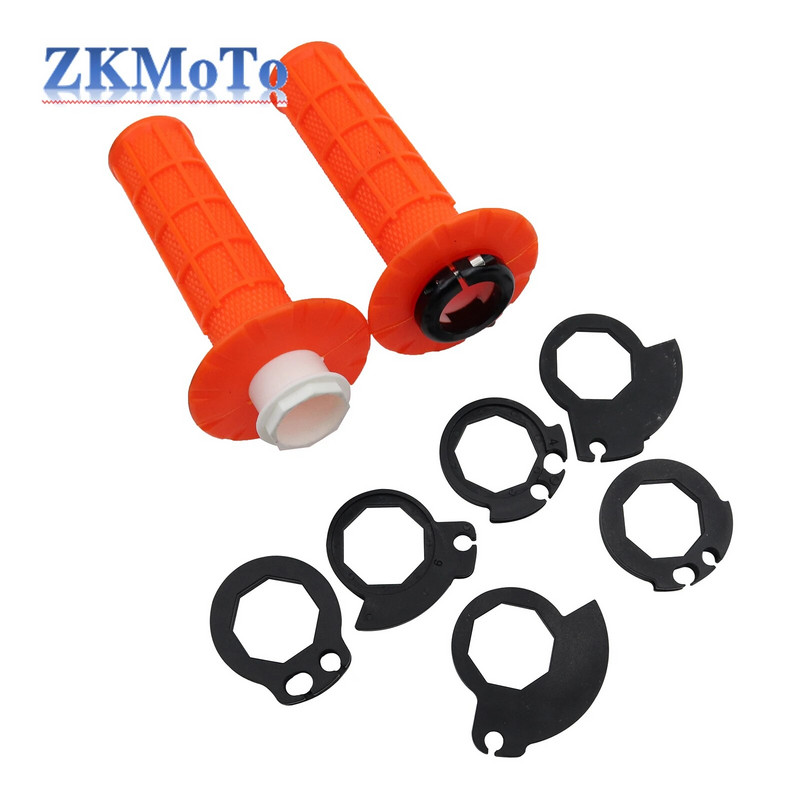 Universālie 7/8`` 22 mm roktura rokturi Dirt Pit Bike Motocross motocikla gumijas roktura stieņa rokturis priekš KTM YAMAHA Kawasaki Suzuki Honda