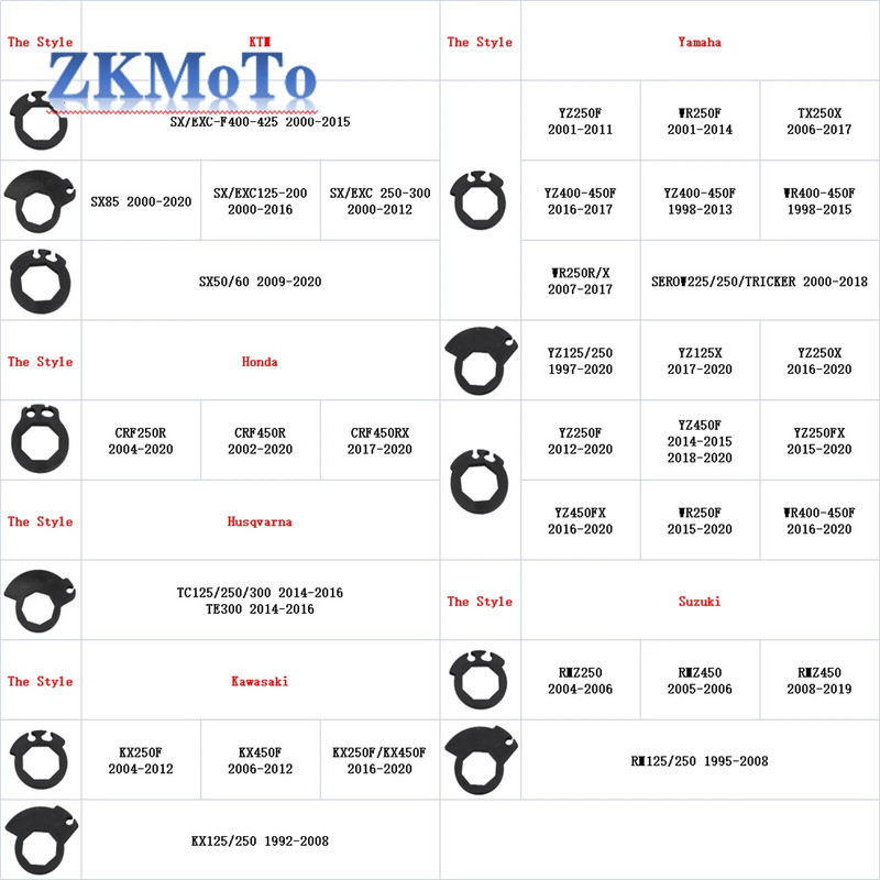 Universālie 7/8`` 22 mm roktura rokturi Dirt Pit Bike Motocross motocikla gumijas roktura stieņa rokturis priekš KTM YAMAHA Kawasaki Suzuki Honda