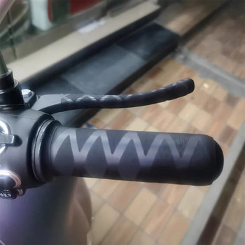 Нехлъзгаща се гумена ръкавица за ръкохватка Капак за мотоциклетна дръжка Универсален термосвиваем капак за ръкохватка Калъфи за кормило