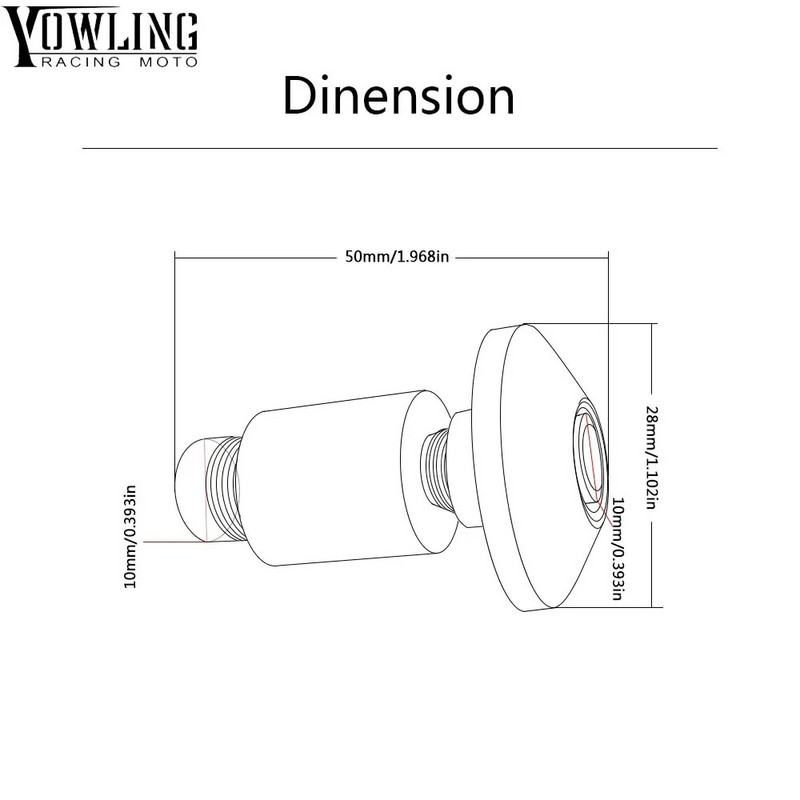 Motocikla 7/8" 22 MM stūres rokturi Stūres stieņa gala vāciņš priekš Granturismo 125/200 GTS 125/250 S125/150/300 Super