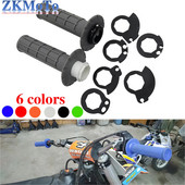 Motocikla rokturi 7/8" 22 mm rokas rokturis ar nofiksējamu kameru Yamaha Honda Kawasaki Suzuki KTM Dirt Bike motocikla stūrei