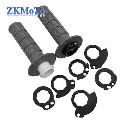 Motocikla rokturi 7/8" 22 mm rokas rokturis ar nofiksējamu kameru Yamaha Honda Kawasaki Suzuki KTM Dirt Bike motocikla stūrei