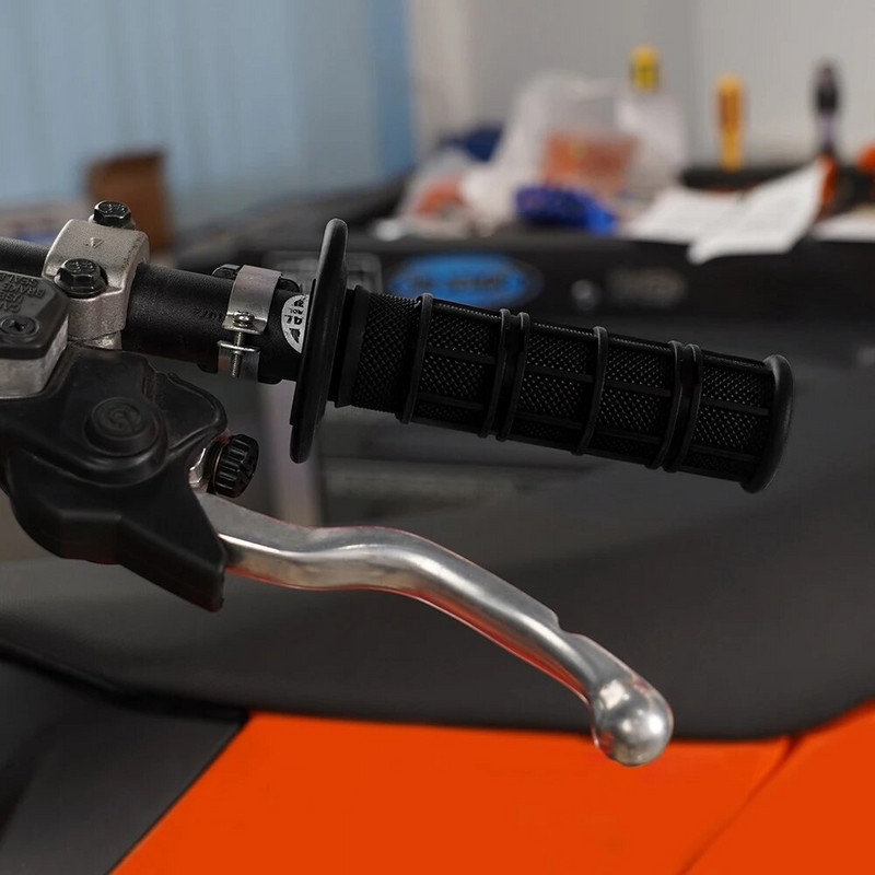 22/25 mm motocikla motokrosa gumijas roktura rokturis priekš KTM Enduro Duke Adventure Yamaha BMW Kawasaki Husqvarna Suzuki Honda