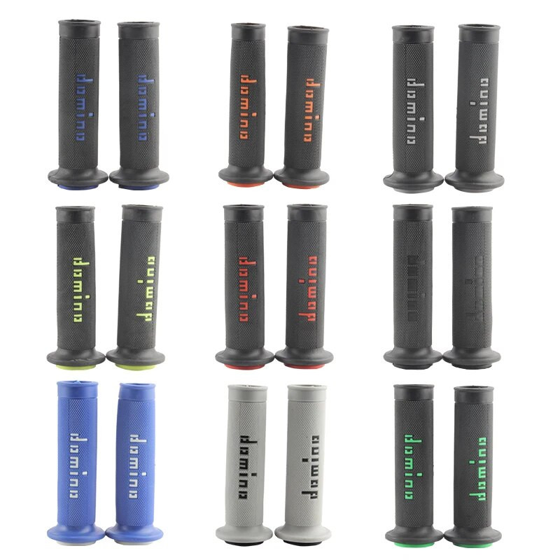 Motocikla universālais roktura rokturis 7/8 "22 24 MM stūres rokturis Domino ATV Dirt Pit Bike Racing motokrosa gēla gumijas bremžu rokturi