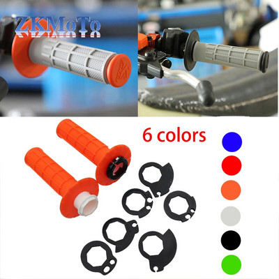 Motociklo rankenos 7/8" 22 mm rankena su užsegama kamera, skirta Yamaha Honda Kawasaki Suzuki KTM Dirt Bike motociklo vairai