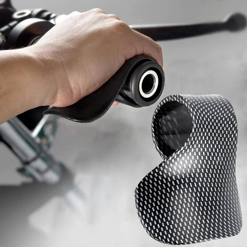 Motocikla akseleratora pastiprinātāja roktura vadības roktura droseles palīgsklipa īkšķa palīgierīce, darba taupīšanas motora piederumi