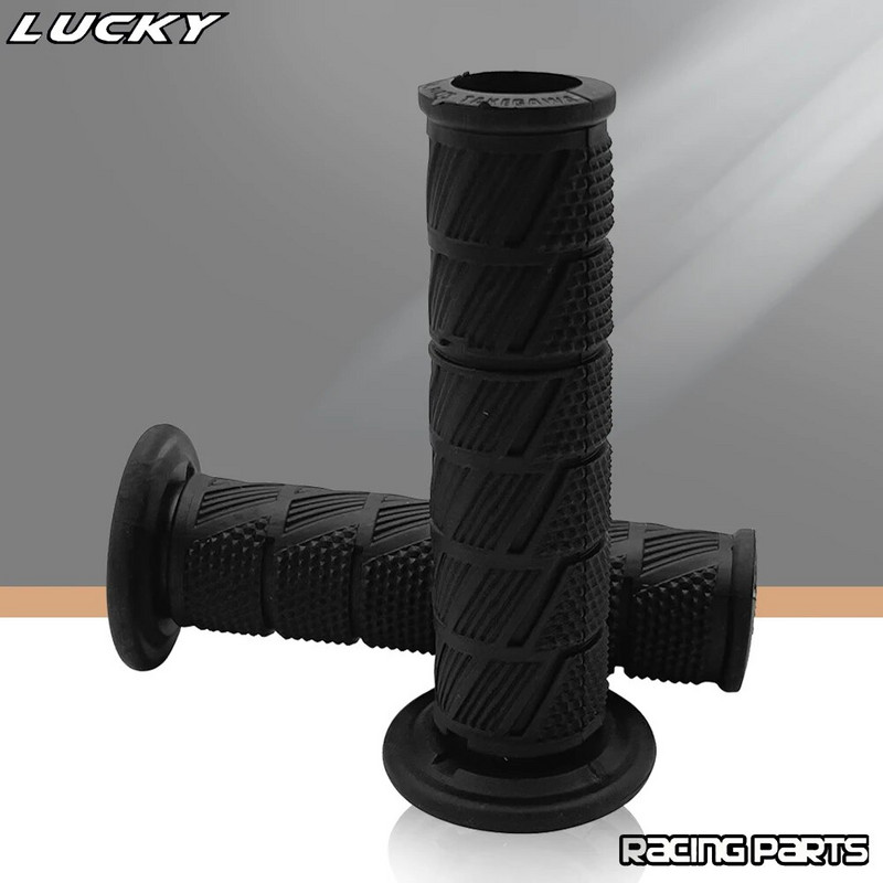 Retro Moto Grip Classic Scooter Parts Vintage 7/8" 22 24mm Motobike Rokturis Cafe Racer Gumijas Motocikla Stūrei