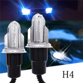 Universālā Xenon Lamp H4 3000K 4300K 6000K 8000K 12000K HID Priekšējais lukturis Bi-xenon Hi Lo Yellow Bulbs Hid Kit Rezerves Swing Light For VW