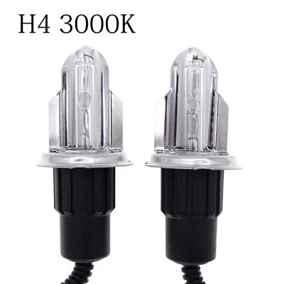 Universālā Xenon Lamp H4 3000K 4300K 6000K 8000K 12000K HID Priekšējais lukturis Bi-xenon Hi Lo Yellow Bulbs Hid Kit Rezerves Swing Light For VW