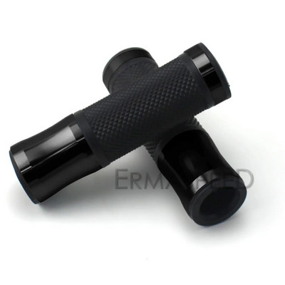 1 par 7/8" 22 mm univerzalnih motociklističkih rukohvata CNC aluminij + guma crveno plavo zlatno ručko za upravljač za skuter E-bicikl motocikl