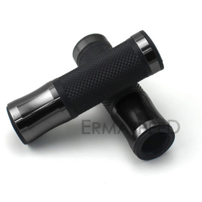 1 par 7/8" 22 mm univerzalnih motociklističkih rukohvata CNC aluminij + guma crveno plavo zlatno ručko za upravljač za skuter E-bicikl motocikl