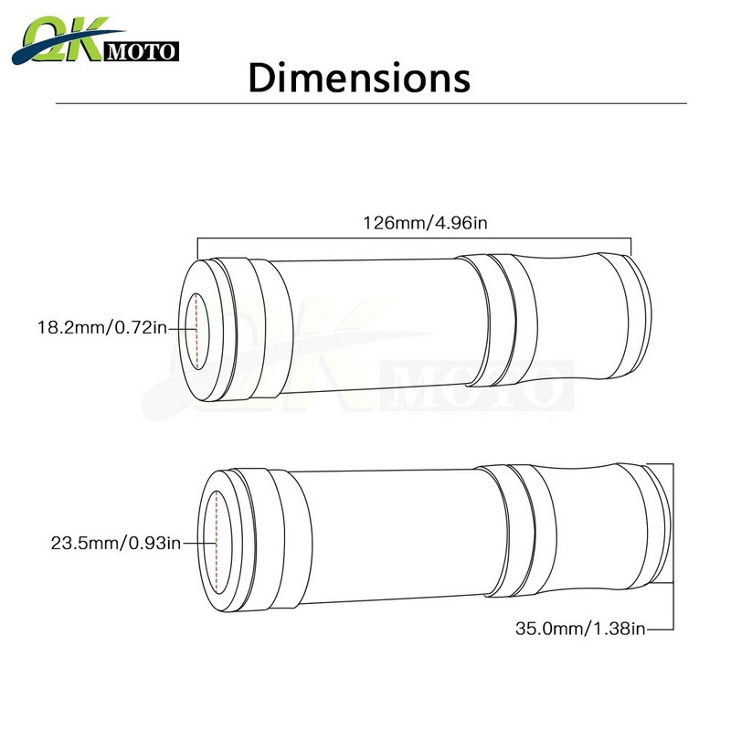 Motociklu rokturi Gumijas gēla rokturi Rokas stieņa rokturi Ducati 848 900SS Hypermotard 1100 Moto 7/8" 22mm alumīnija universāls 