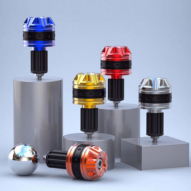 2KOM Motociklističke ručke Ručke Ručke Ručke Moto CNC Metalni upravljač Protuuteg Utikač Klizač Motor Bicikl Ručke Dodaci Dirt Bike