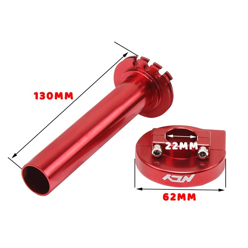 Moped, skuter, bicikl, 22 mm, 7/8 inča, CNC aluminijski akcelerator, okretne ručke za gas, upravljači, univerzalni za motocikle u više boja