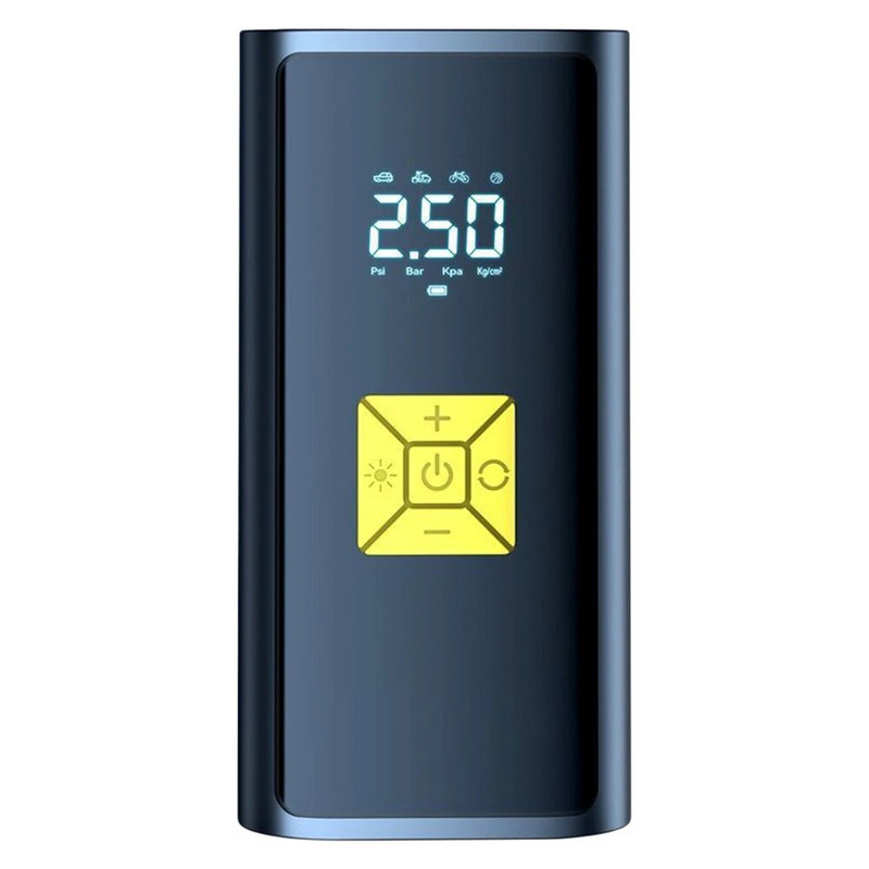 Pārnēsājams automašīnas gaisa kompresors ar LED gaismas elektrisko riepu piepūšanu 150 PSI Smart digitālais piepūšamais sūknis Automātiskais gaisa sūknis