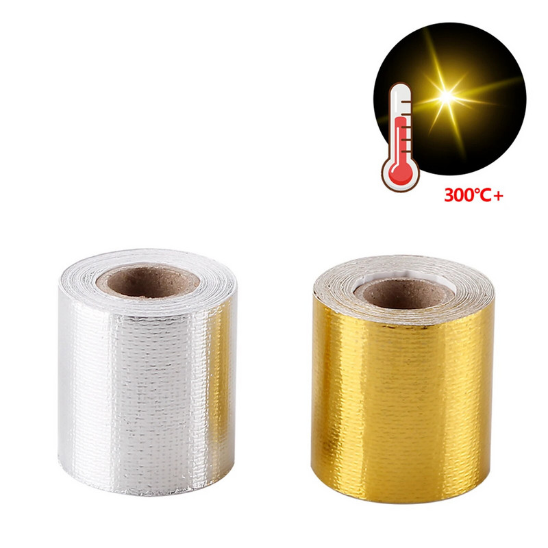 Универсална топлоизолационна лента Огнеупорна Устойчивост на висока температура Защитно фолио Звукова защита Плат Автомобилни аксесоари