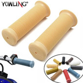 1 ζεύγος 25mm 28mm Vintage Χειρολαβές Μοτοσικλέτας Λαστιχένιες λαβές τιμονιού γενικής χρήσης Hand Grip Bar End For Cafe Racer Bobber Custom