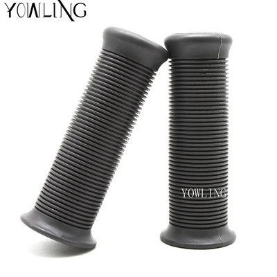 1 ζεύγος 25mm 28mm Vintage Χειρολαβές Μοτοσικλέτας Λαστιχένιες λαβές τιμονιού γενικής χρήσης Hand Grip Bar End For Cafe Racer Bobber Custom