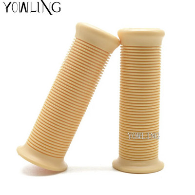 1 ζεύγος 25mm 28mm Vintage Χειρολαβές Μοτοσικλέτας Λαστιχένιες λαβές τιμονιού γενικής χρήσης Hand Grip Bar End For Cafe Racer Bobber Custom