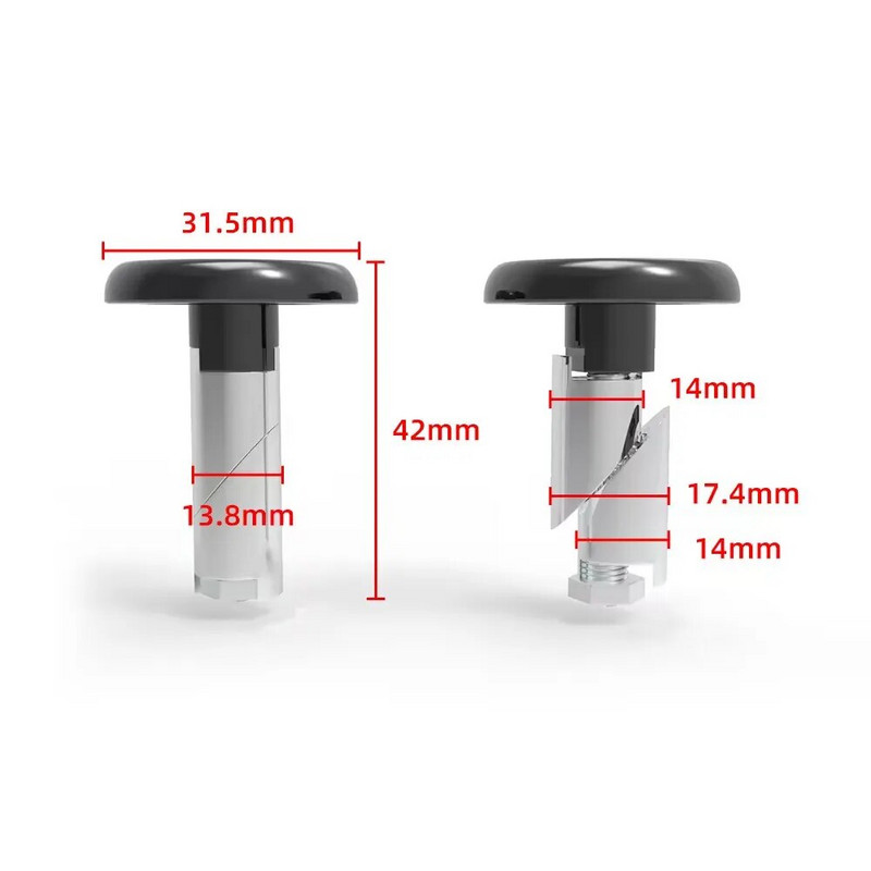 2022 23 Stūres gals Stūres rokturi galos Vāciņš Spraudņa slīdnis priekš KTM 200 250 300 350 400 450 525 530 EXC EXCF SX XC W Husqvarna