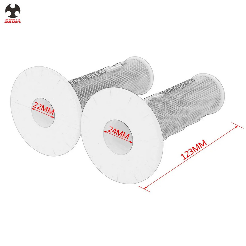 Motocikla JFG 7/8" stūres roktura rokturi KTM HONDA YAMAHA KAWASAKI SUZUKI Dirt Pit Motocross Enduro MX