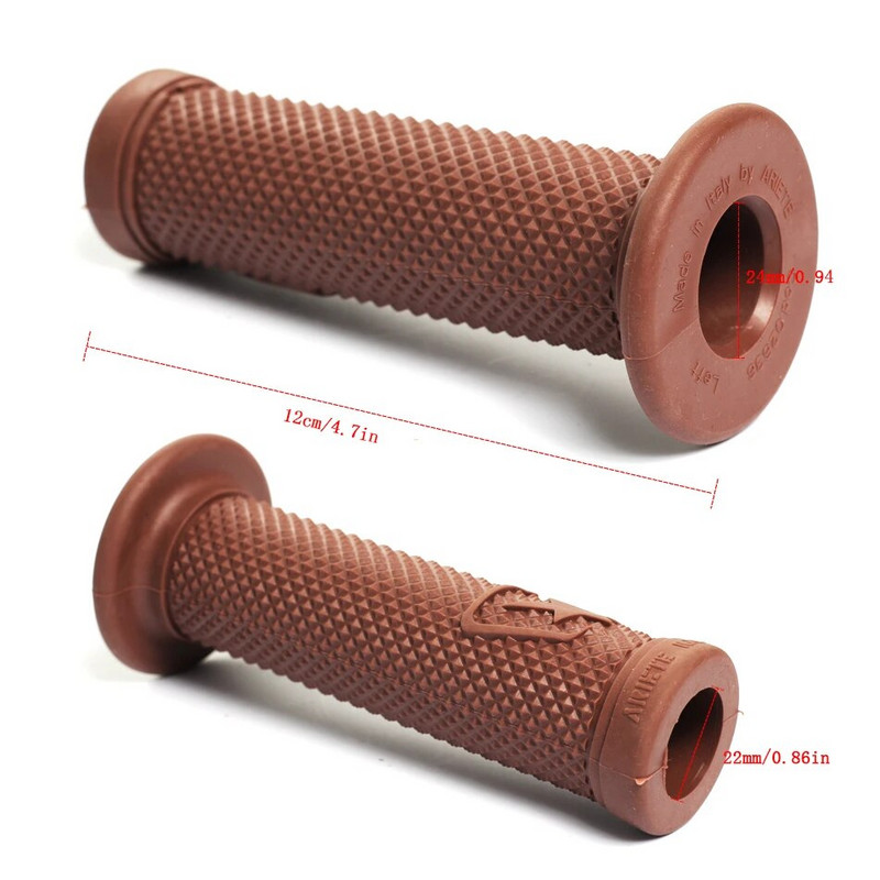 Retro classic 22mm/24mm motocikla stūres rokturi yamaha motorollera piederumi motocikla stūre kafijas sacīkšu moto rokturis