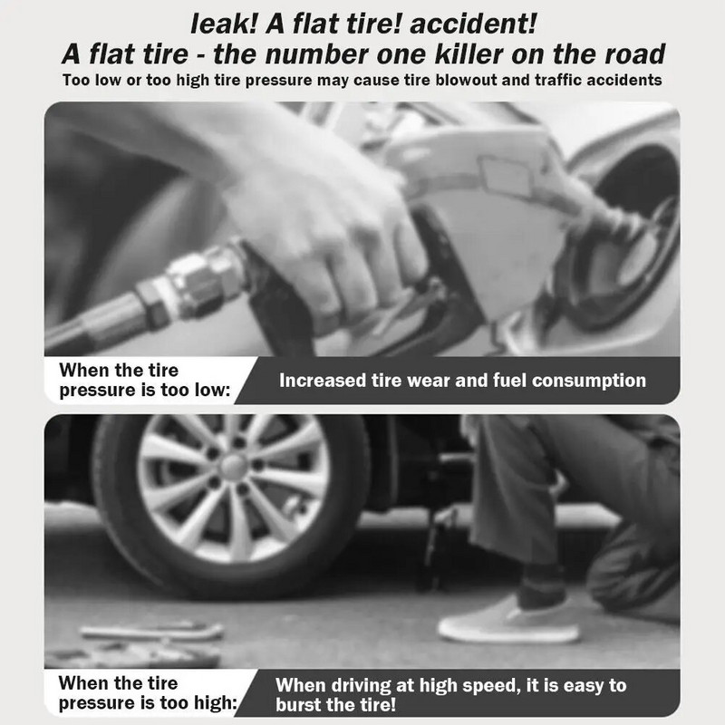 Automašīnas elektriskā gaisa sūkņa riepu piepūtējs digitālais piepūšanas sūknis LED lampa 12V pārnēsājams gaisa kompresors automašīnu motocikliem velosipēdu bumba