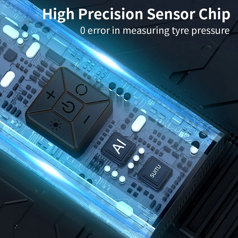 7,4/12V digitālais gaisa sūknis 6000mAh mini riepu sūknis bezvadu gaisa kompresors, elektrisks piepūšanas sūknis transportlīdzekļu kravas automašīnu motociklu bumbām